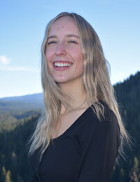Francie Ferguson, Scholarship Recipient, smiling.